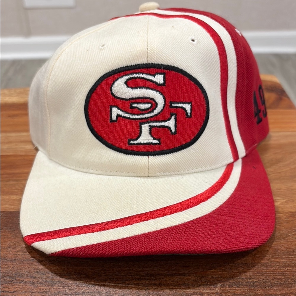 San Francisco 49ers Red and Cream Cap